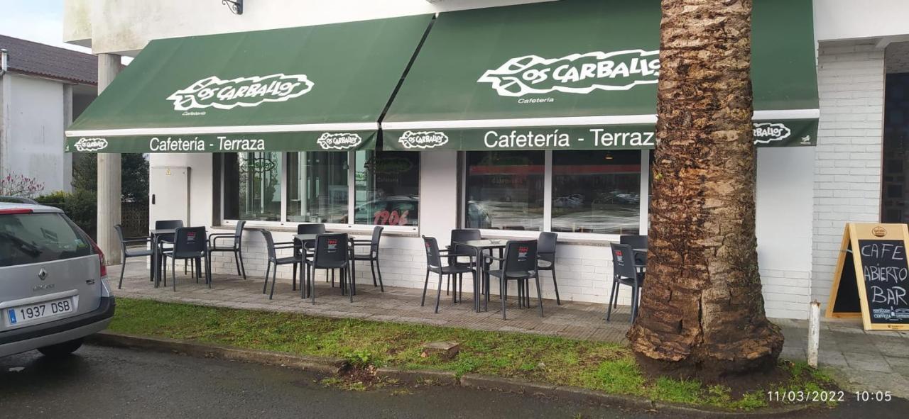 Hotel Os Carballos Sigueiro Exteriér fotografie